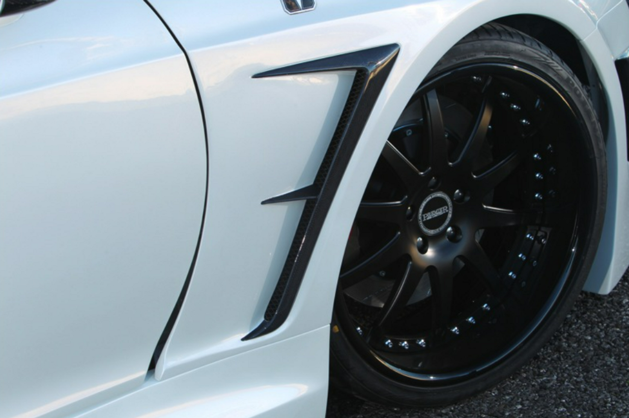 Veilside Premier4509GTR PL-X 3-Piece Billet Forged Matte Black Wheels 4 Pieces Set (Front: 20"x9.0J Rear: 22"x11.0J)